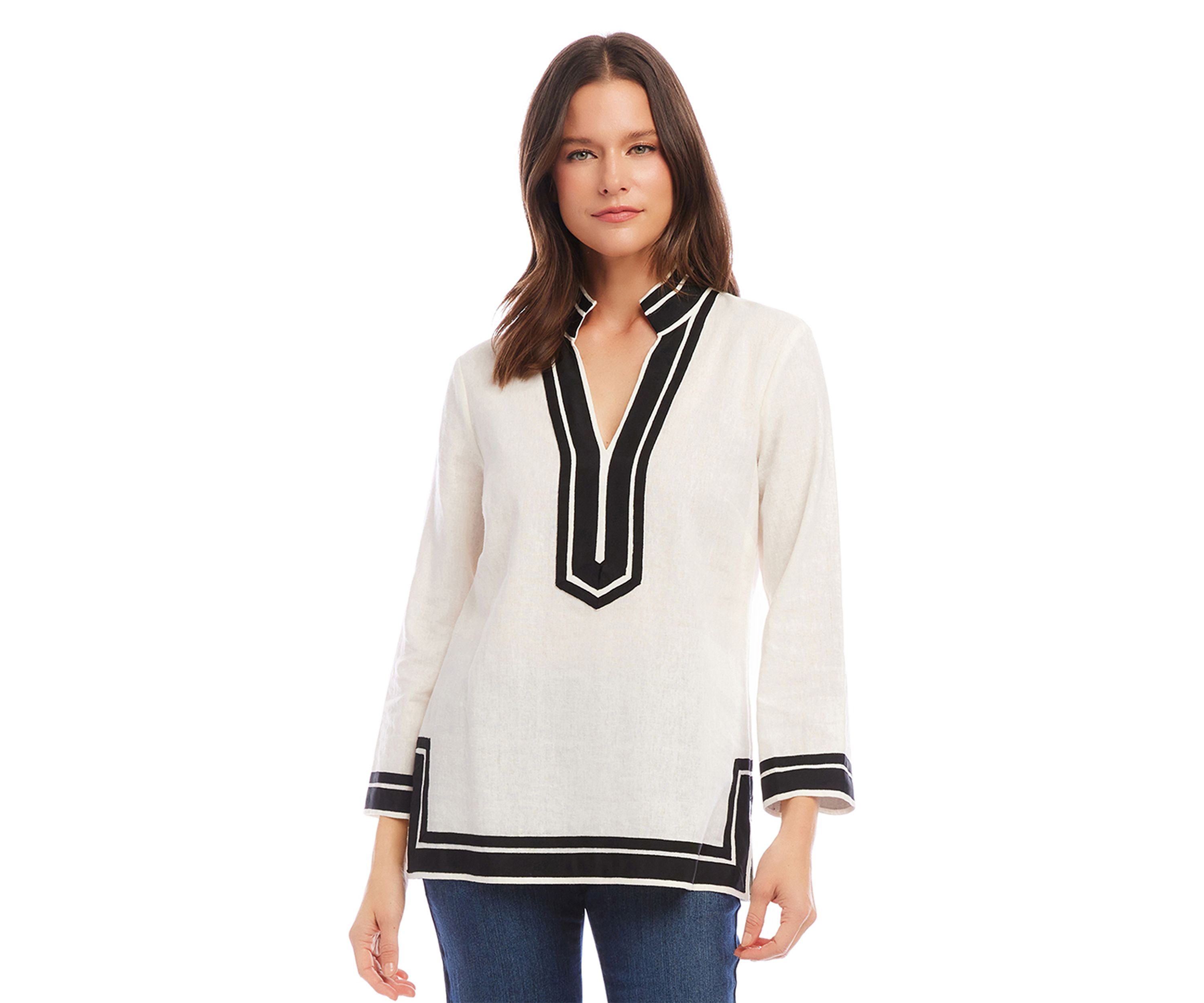 Womens The St. Tropez Tunic Top