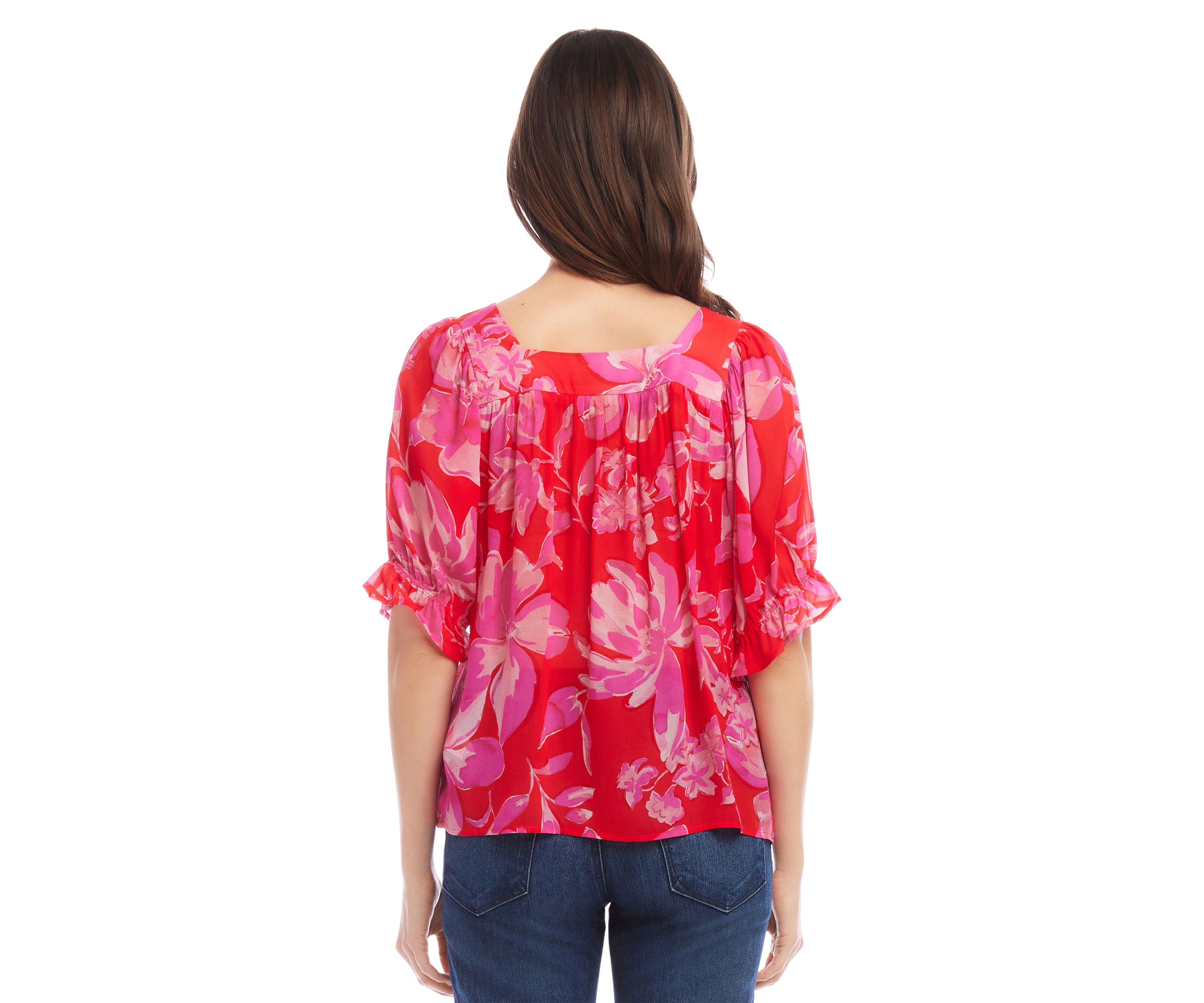 Petite Square Neck Top