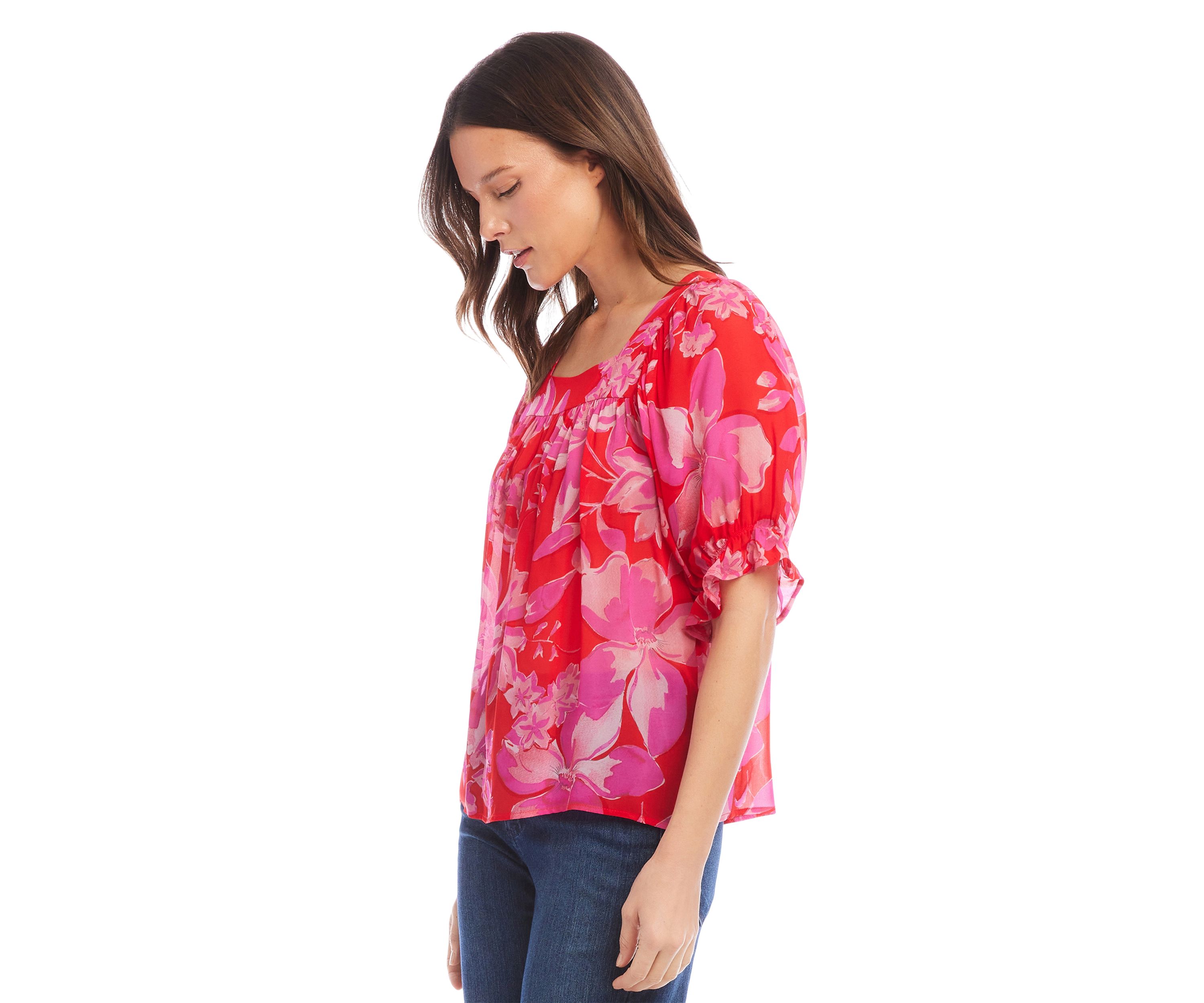 Petite Square Neck Top