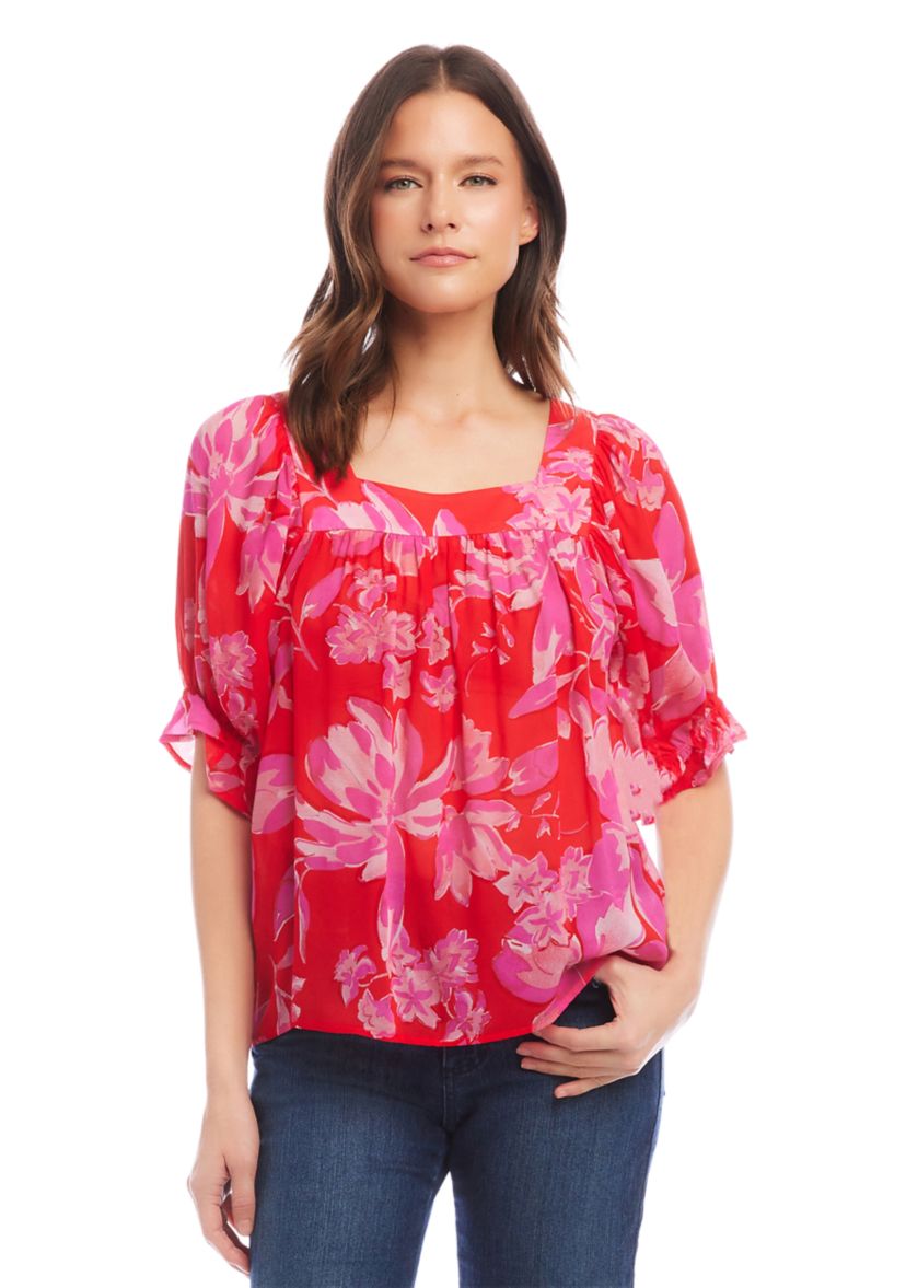 Womens Square Neck Top