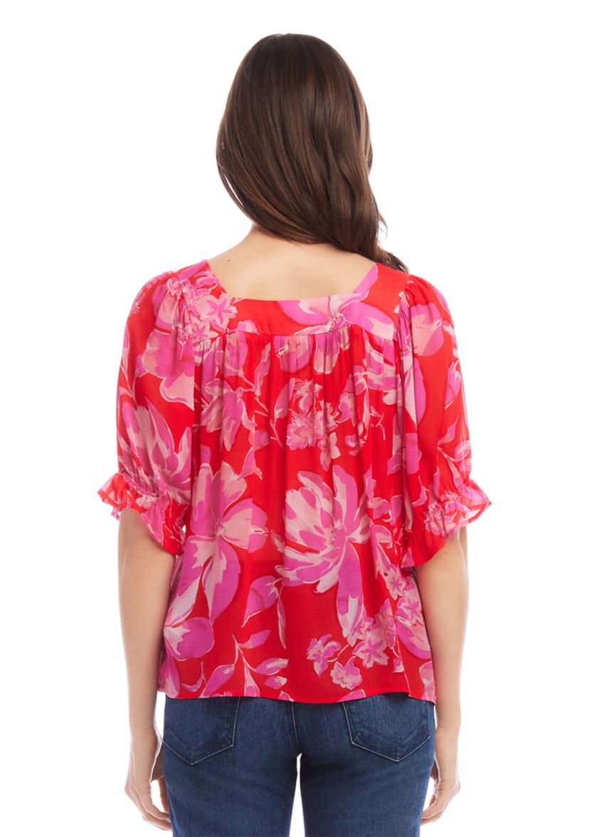 Womens Square Neck Top
