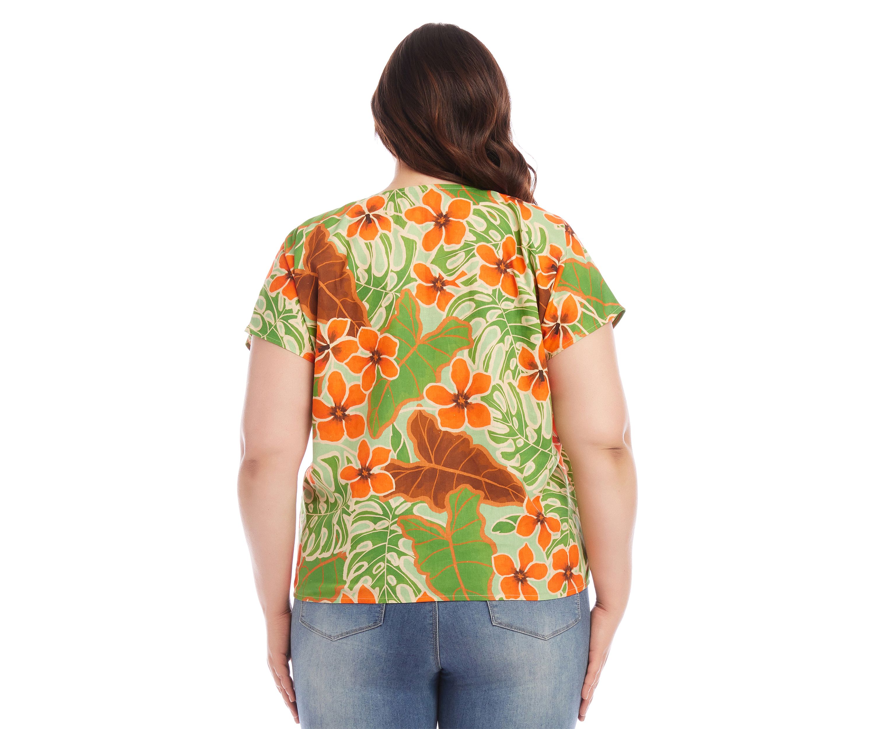 Plus Size Dolman Sleeve Top
