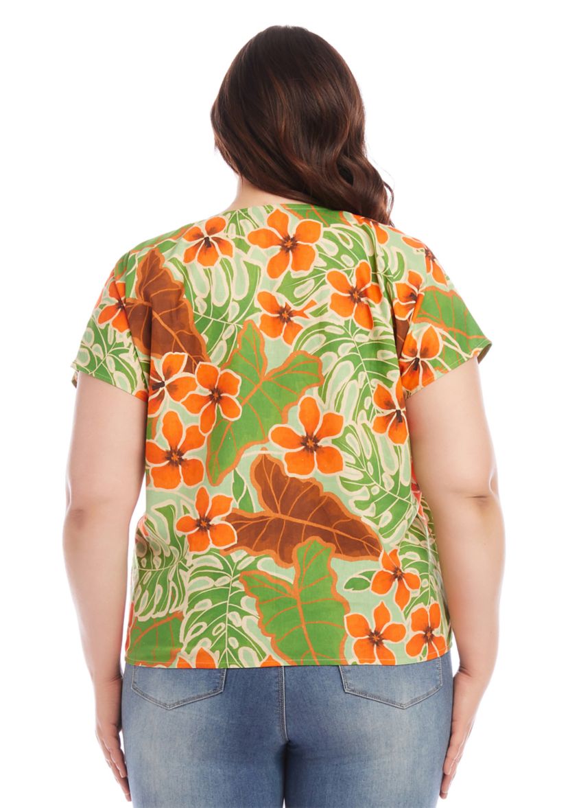 Plus Size Dolman Sleeve Top