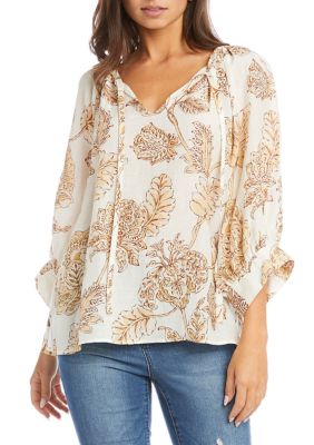 Women's Blouson Sleeve Top