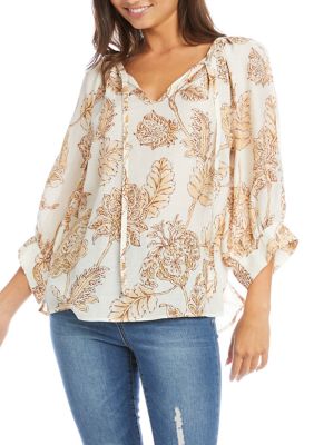 Women's Blouson Sleeve Top