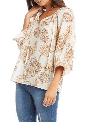 Women's Blouson Sleeve Top