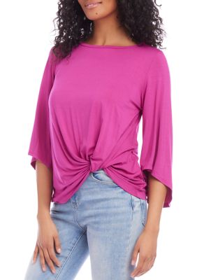 Women's Flare Sleeve Pick-Up Top