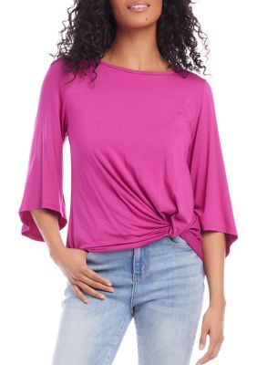 Women's Flare Sleeve Pick-Up Top