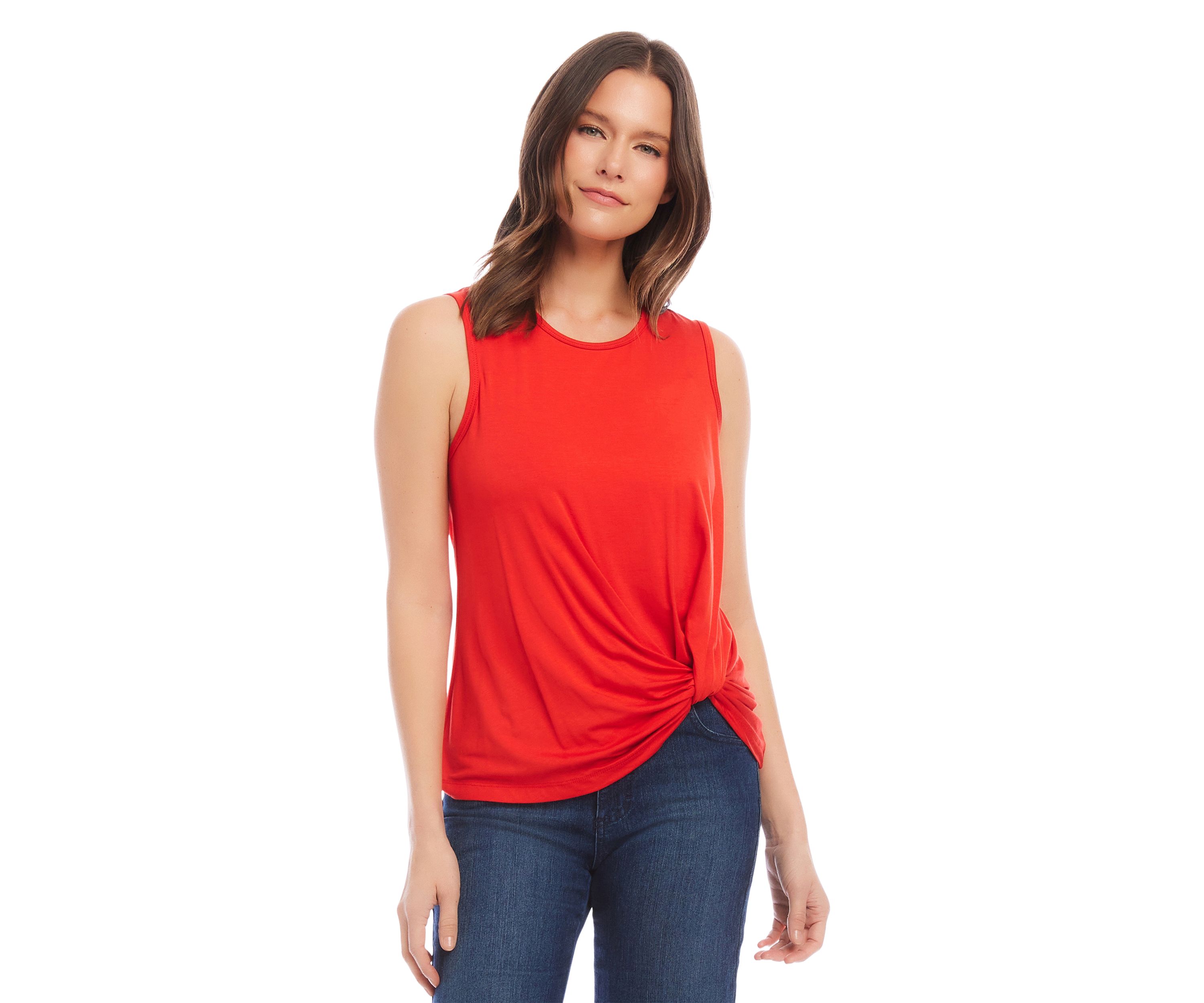 Womens Sleeveless Pick Up Top