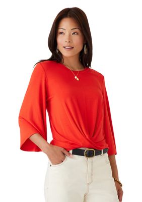 Women's Drape Front Top