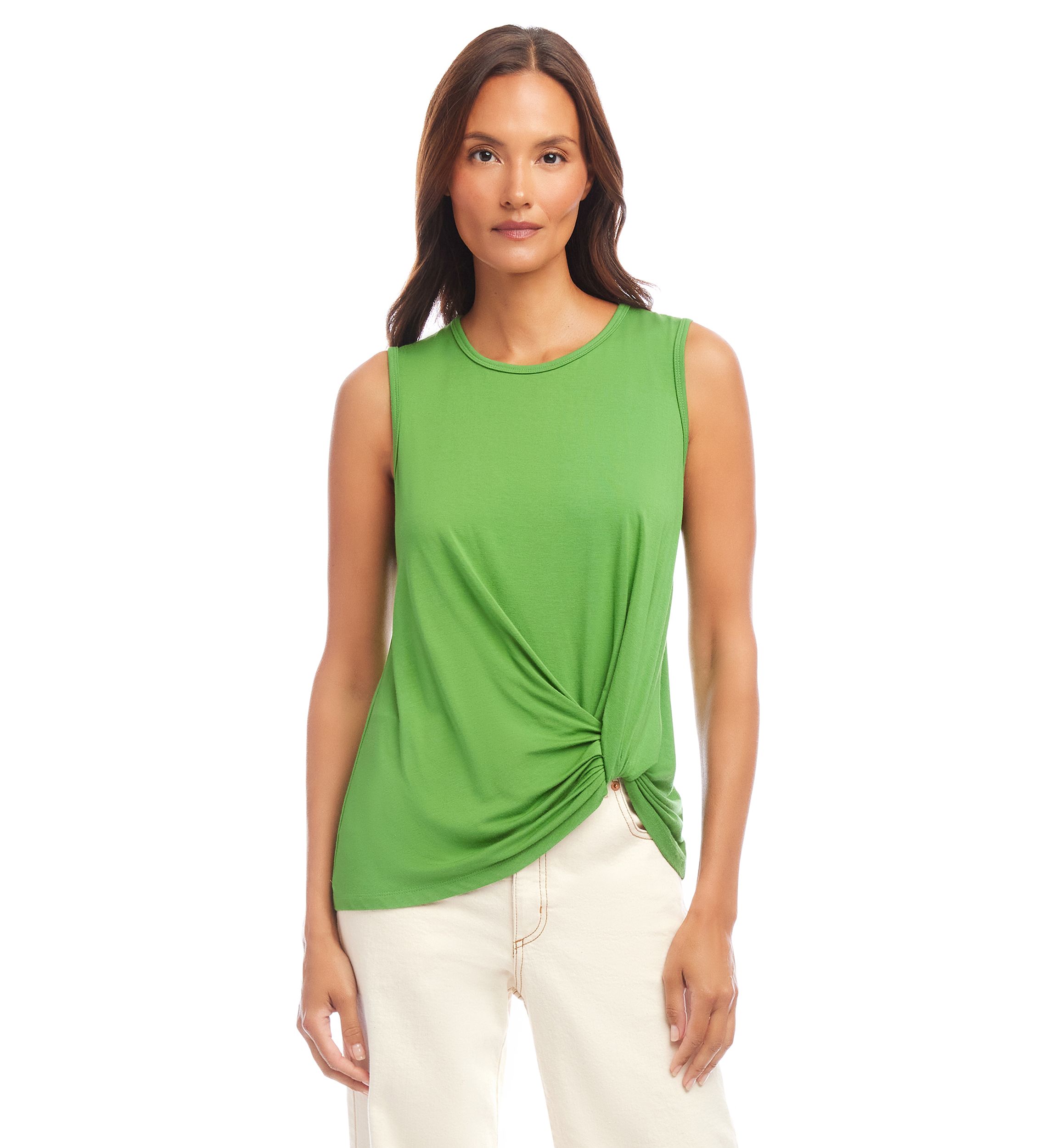 Womens Sleeveless Pick Up Top