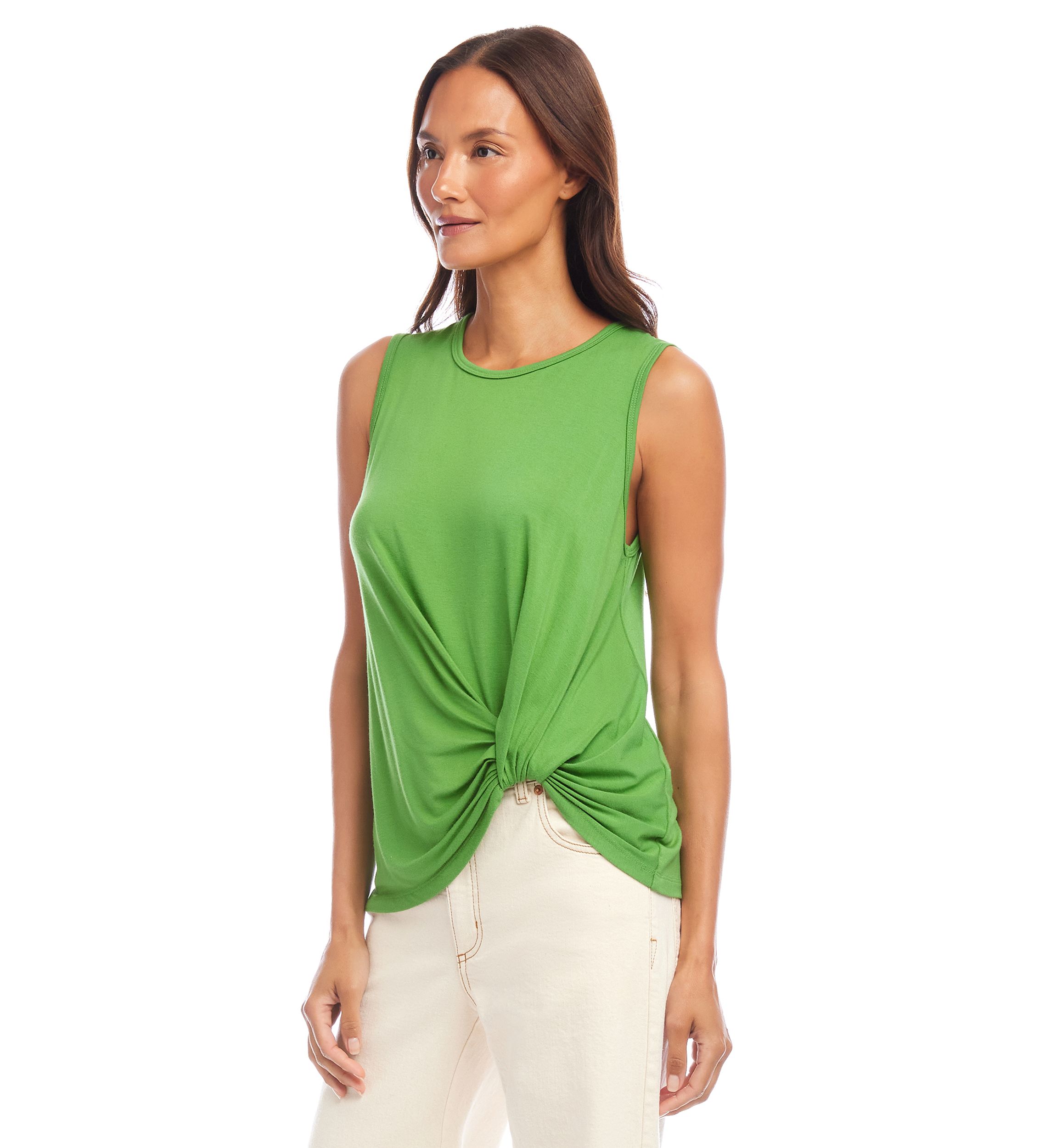 Womens Sleeveless Pick Up Top