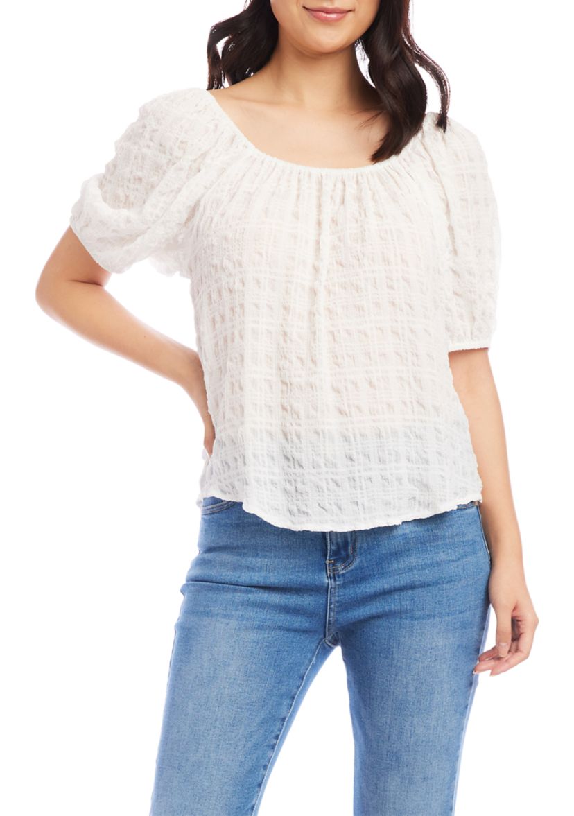 Womens Peasant Top