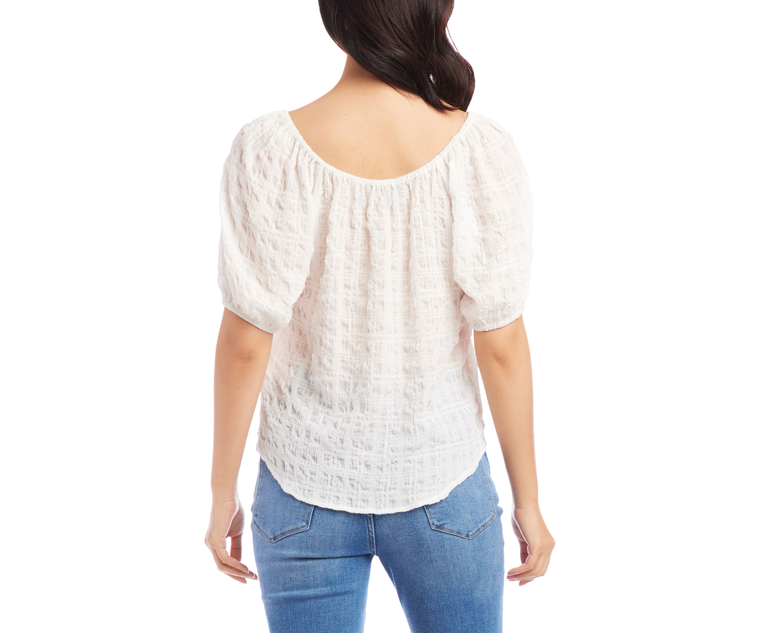 Womens Peasant Top