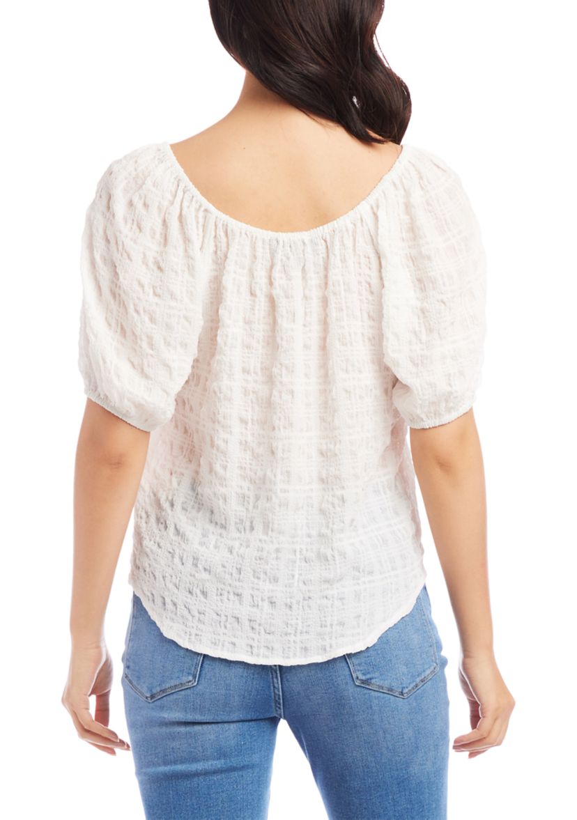 Womens Peasant Top