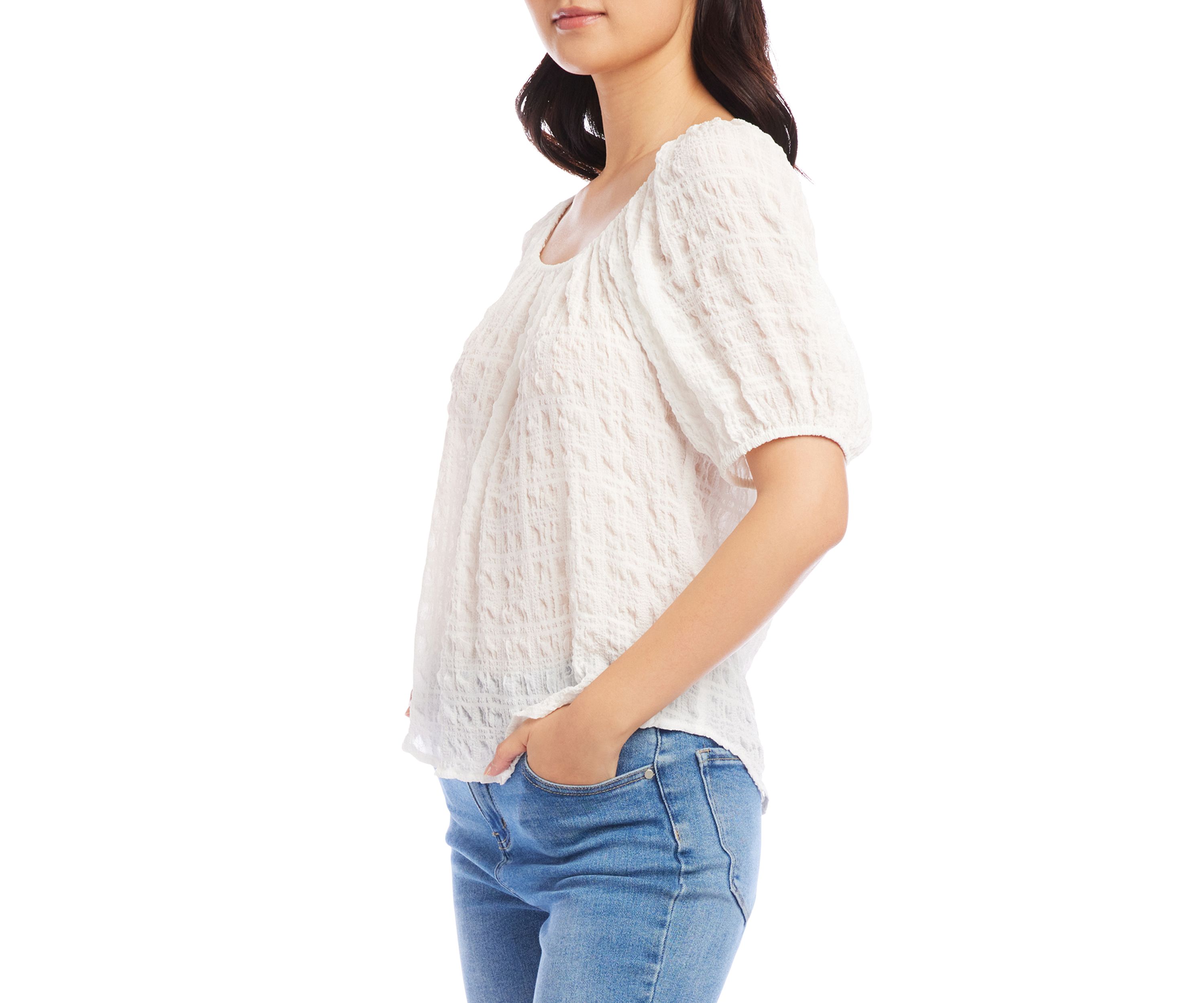 Womens Peasant Top
