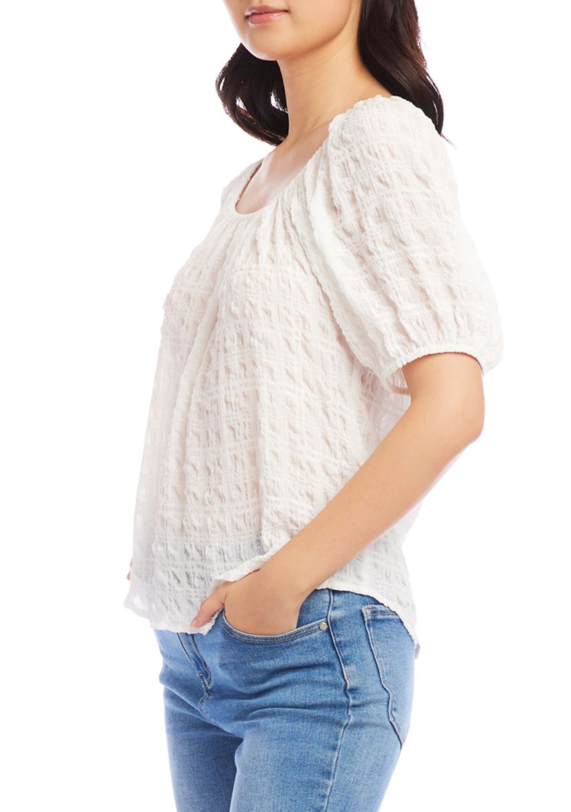 Womens Peasant Top