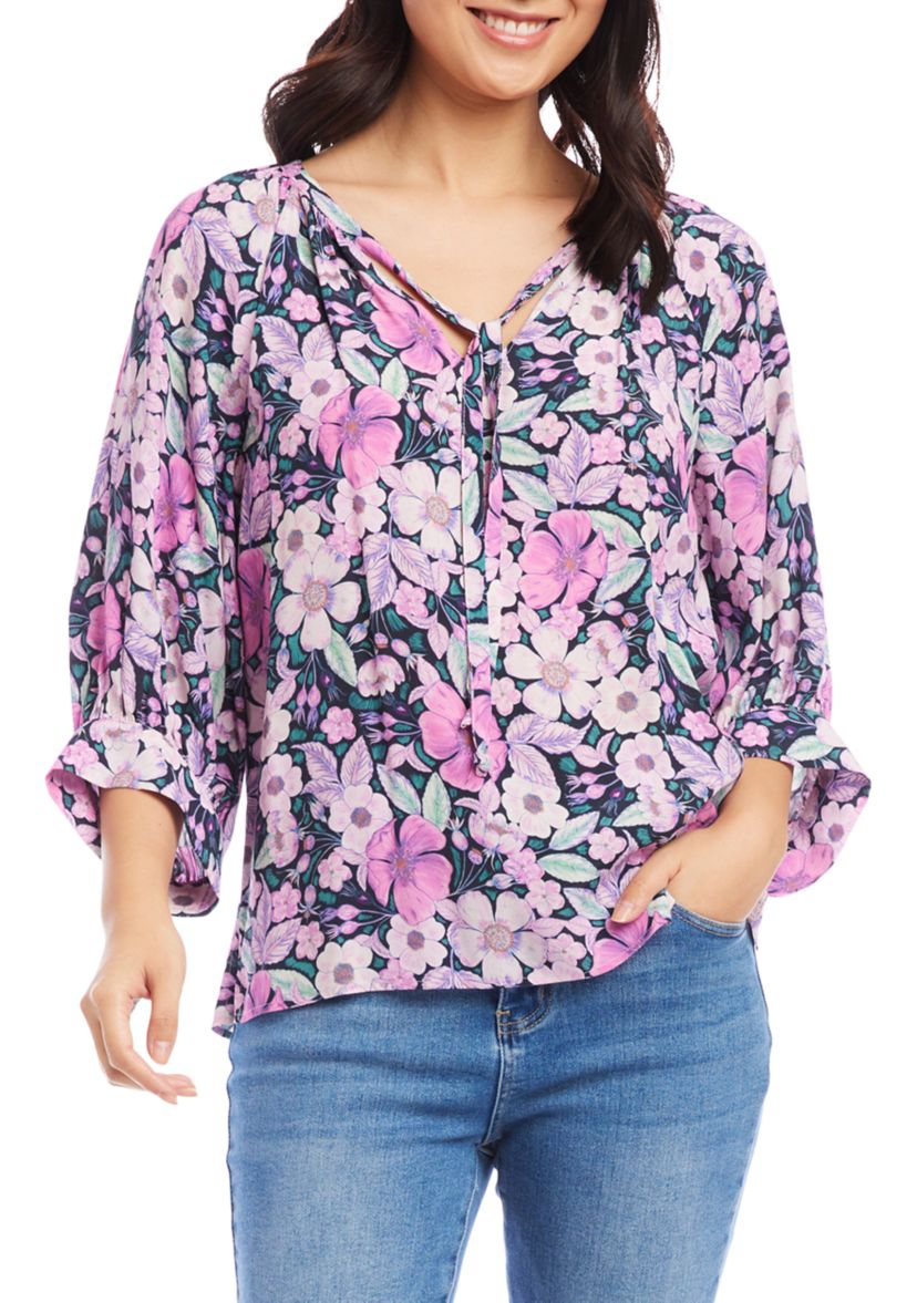 Womens Blouson Sleeve Top