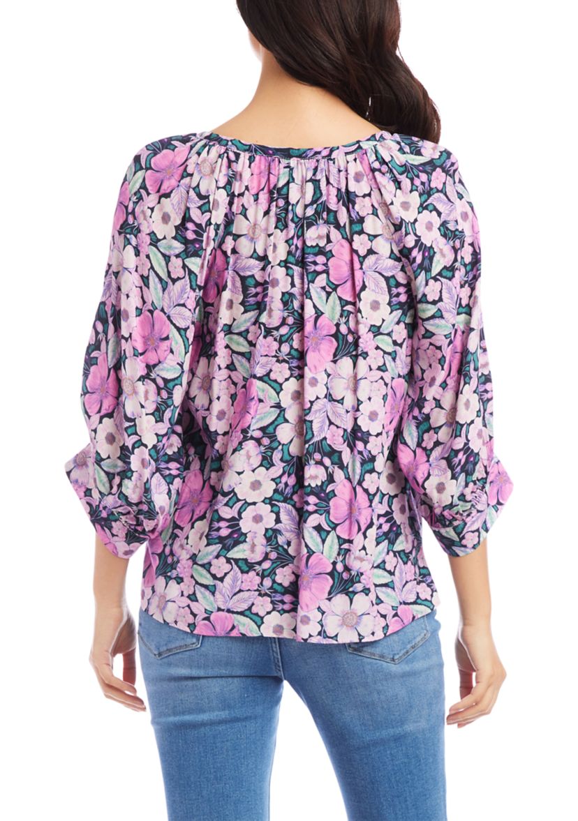 Womens Blouson Sleeve Top