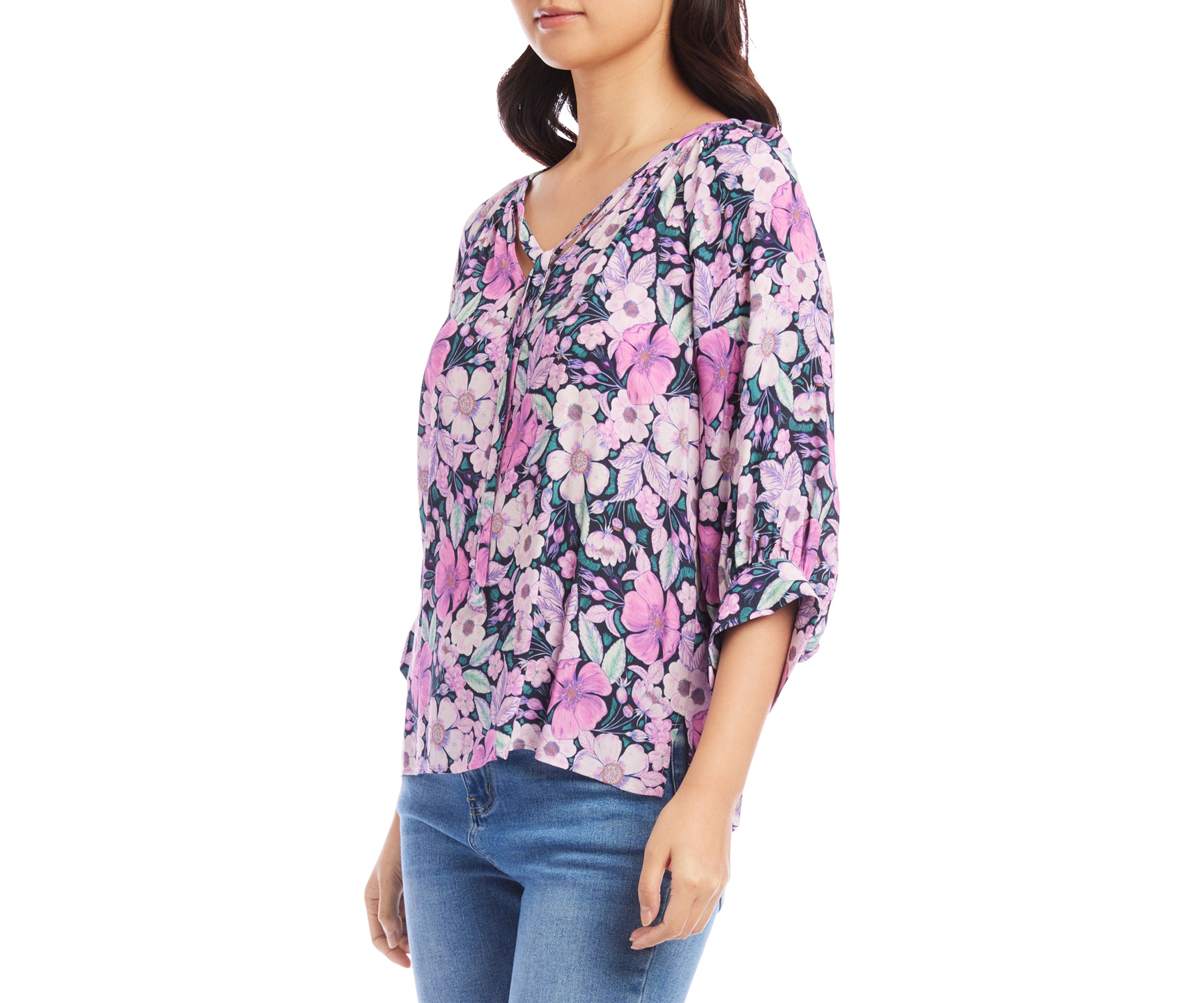 Womens Blouson Sleeve Top