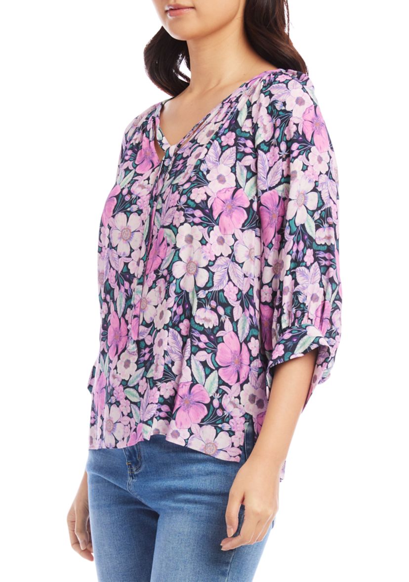 Womens Blouson Sleeve Top