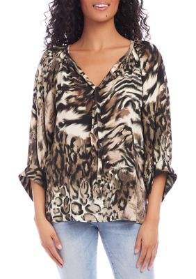 Women's Blouson Sleeve Top