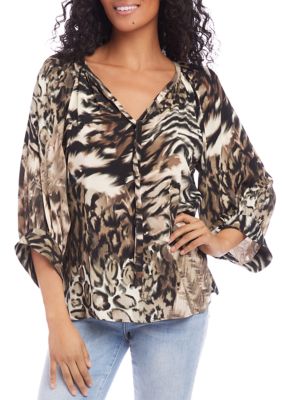 Women's Blouson Sleeve Top