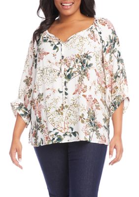 Karen Kane Women's Blouson Sleeve Top | belk