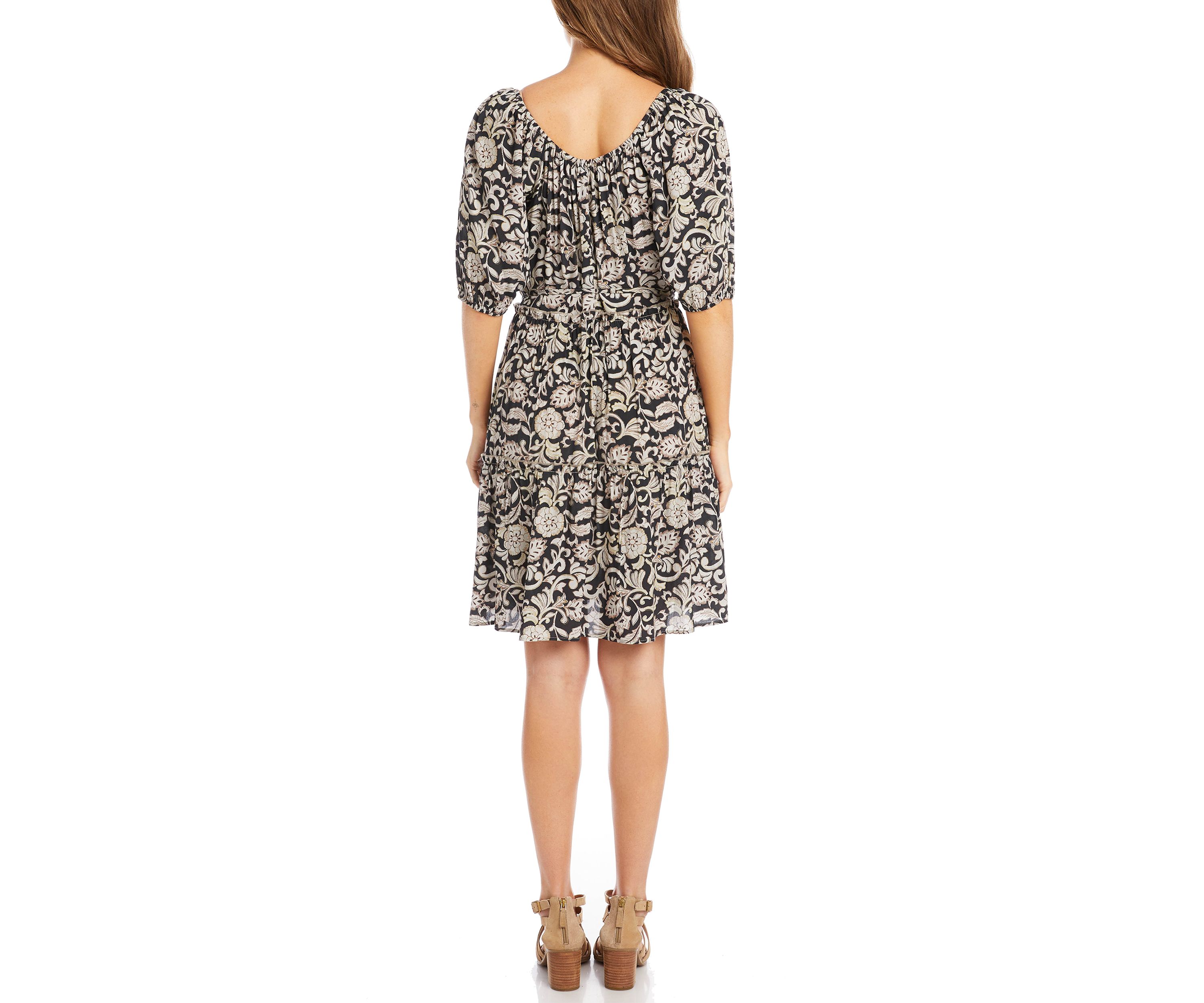 Womens Tiered Short Dress