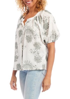 Women's Embroidered Top