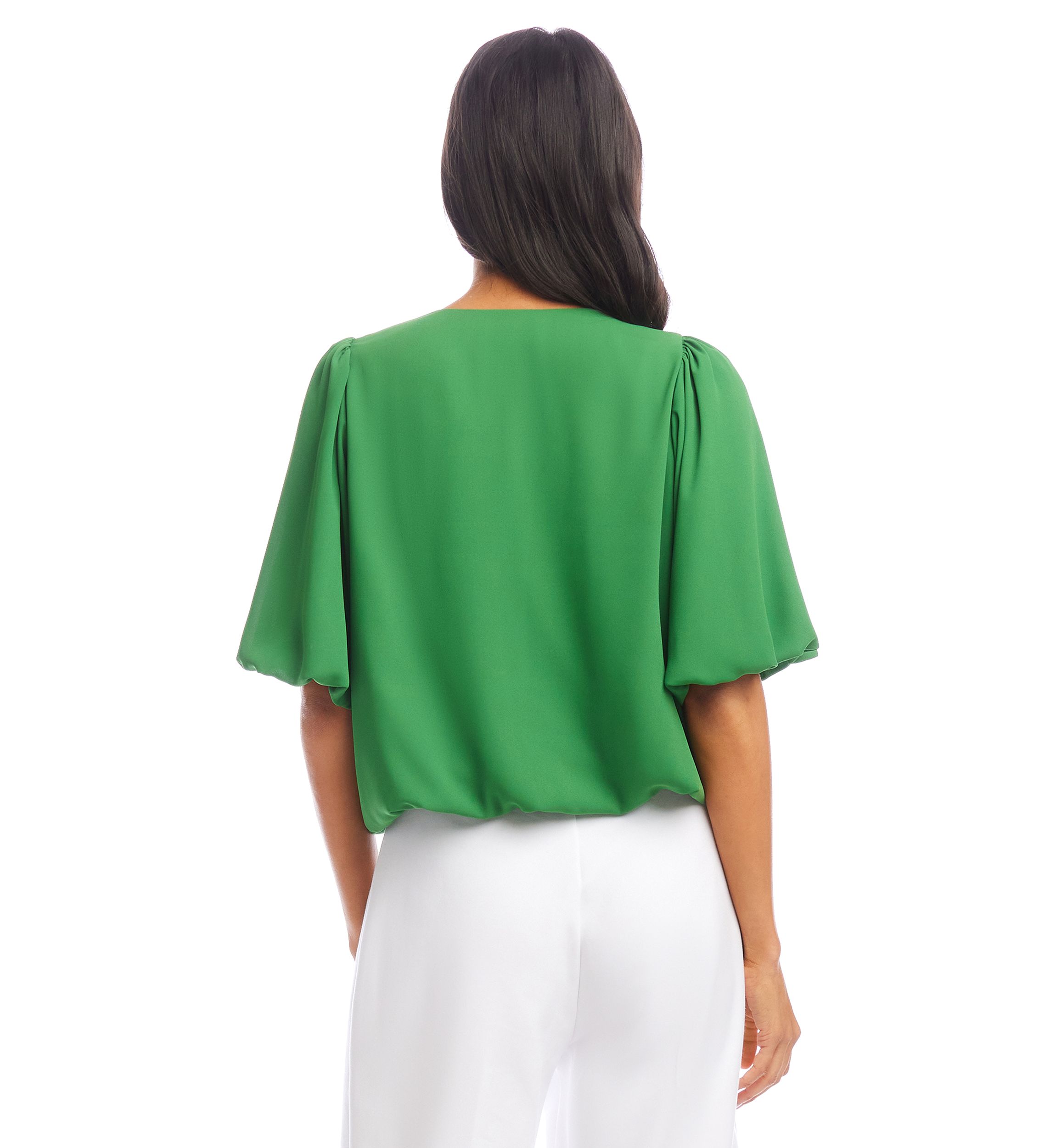 Womens Puff Sleeve Top