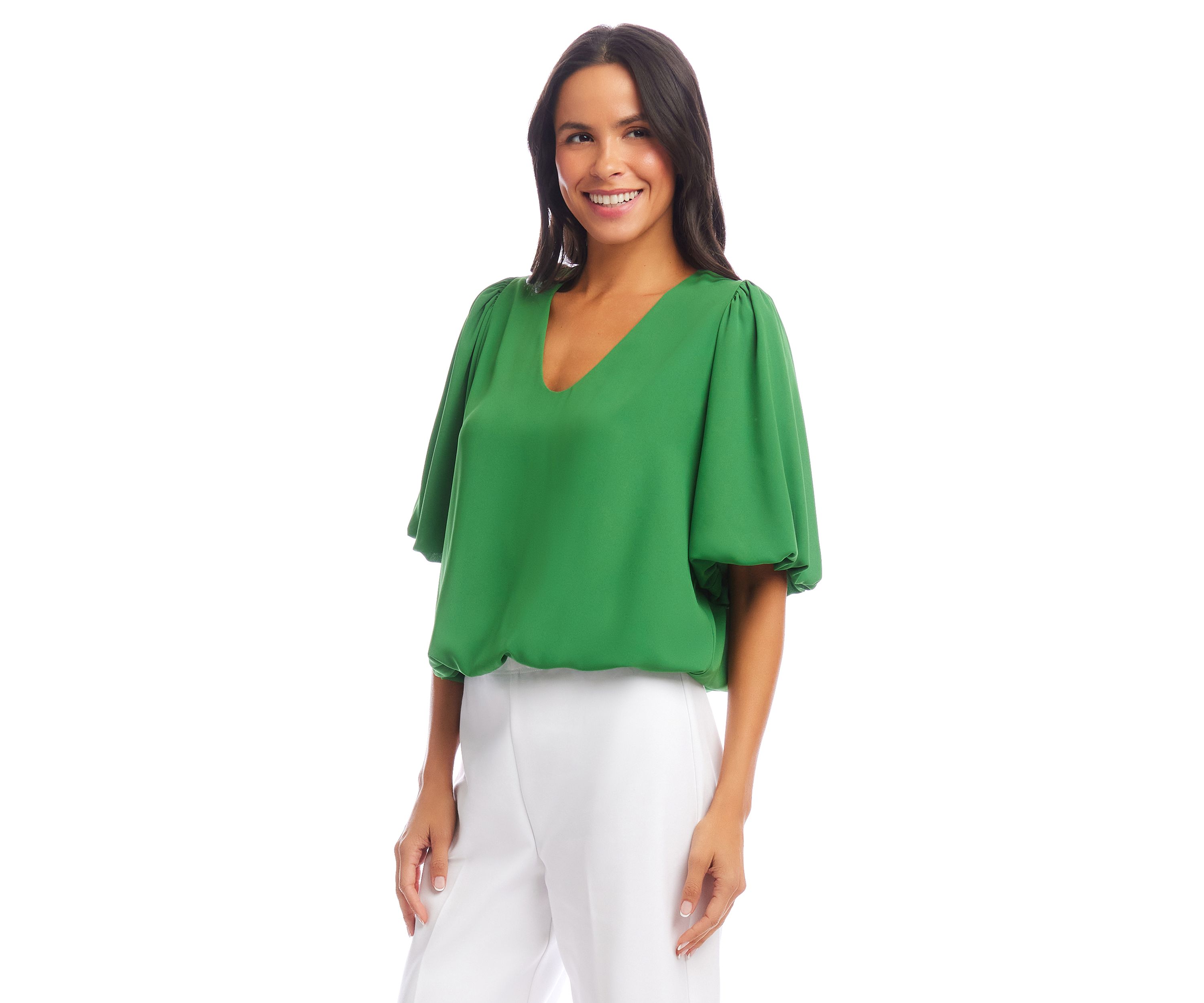 Womens Puff Sleeve Top