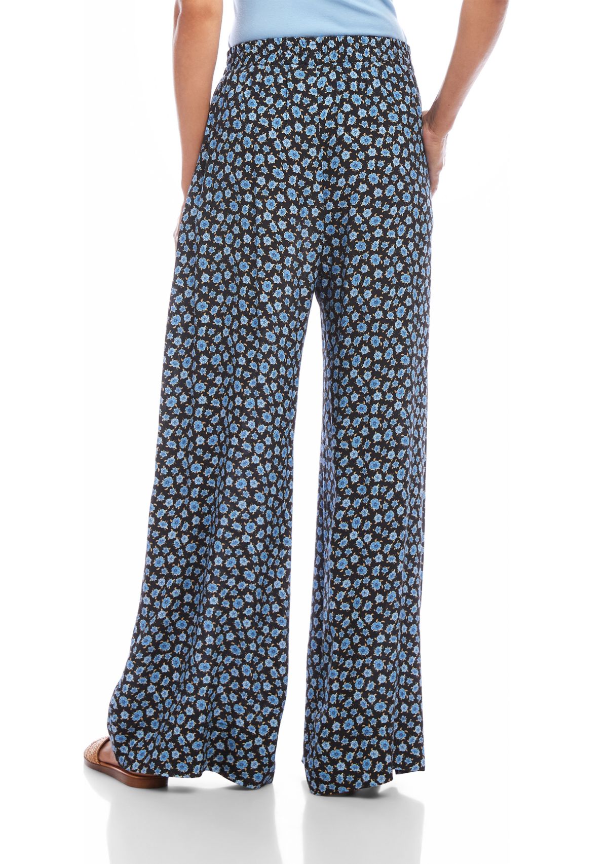 Womens Wide-Leg Pants