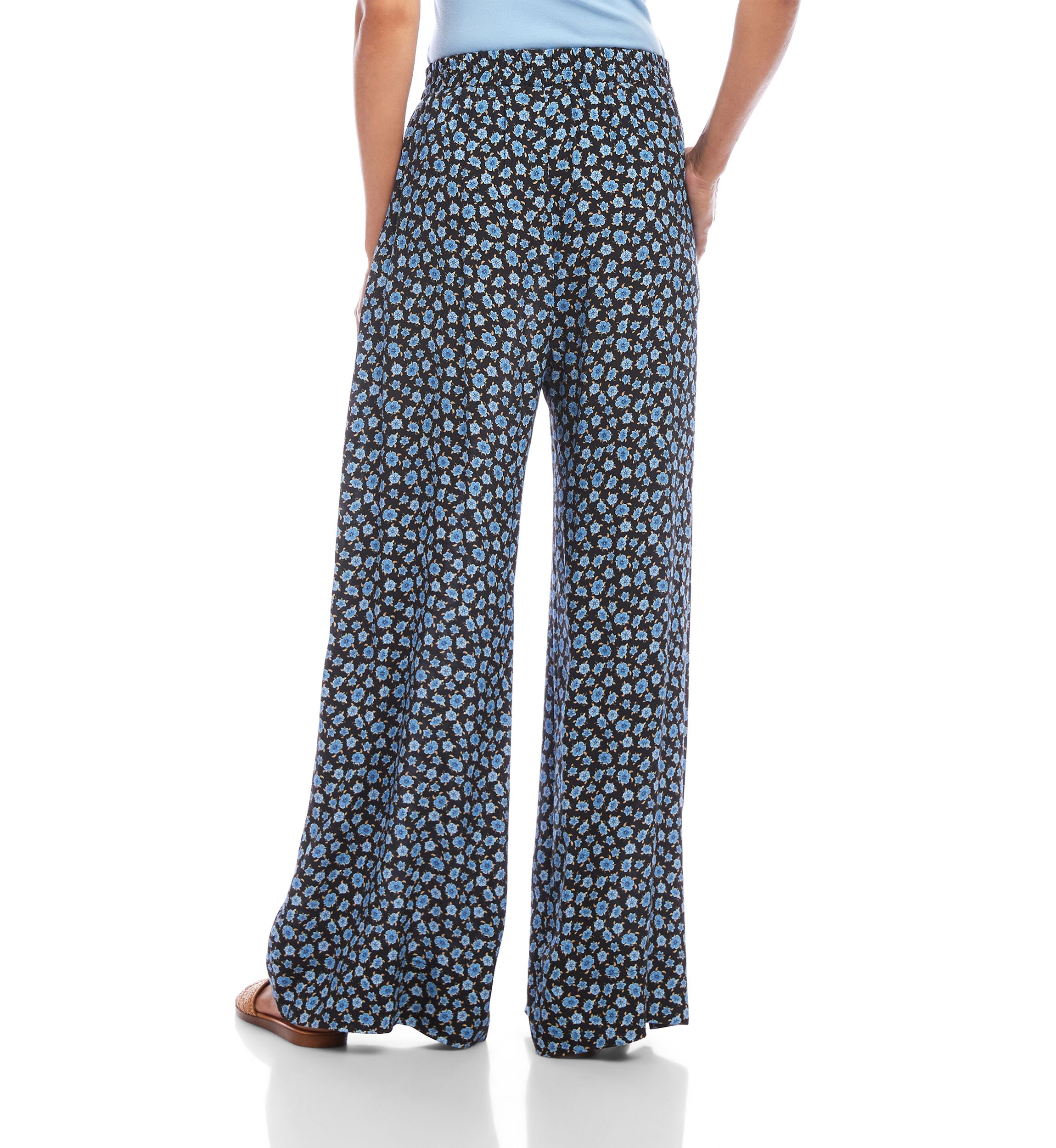 Womens Wide-Leg Pants