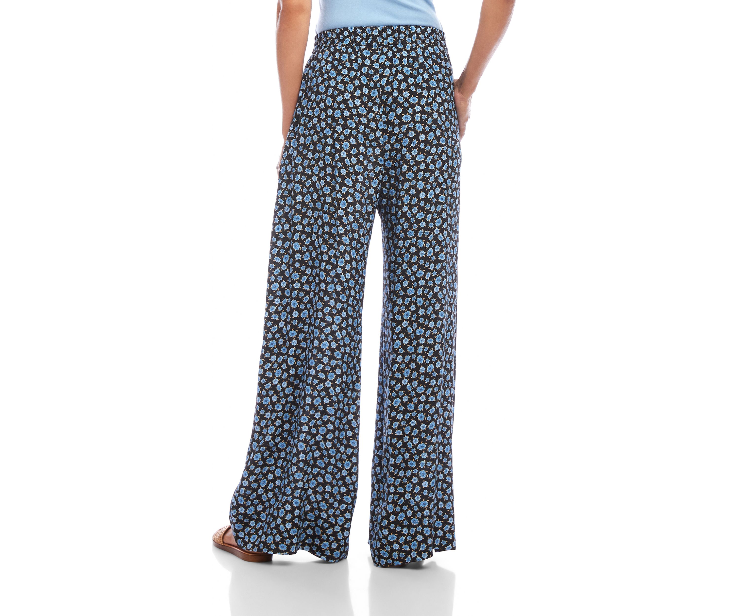 Womens Wide-Leg Pants