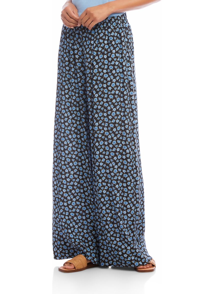 Womens Wide-Leg Pants