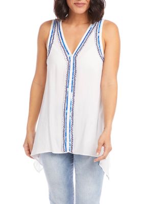 Women's Beaded Tank