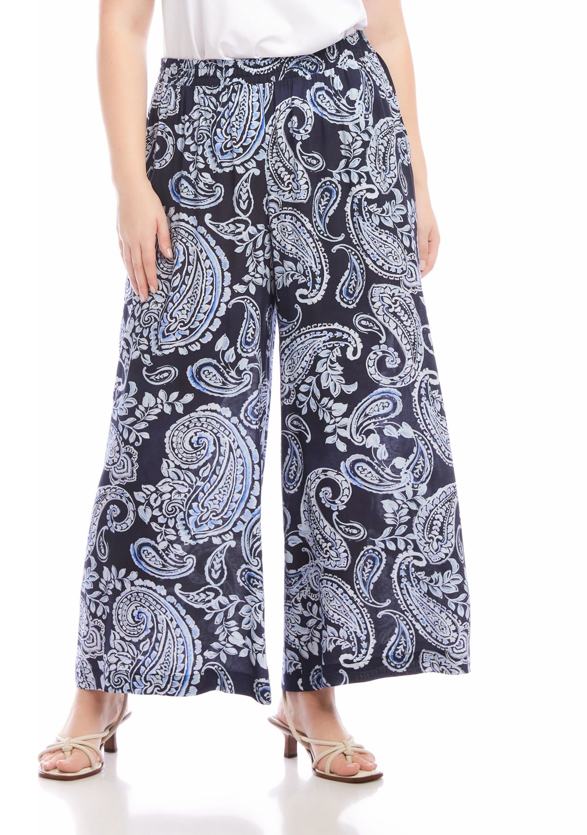 Womens Wide-Leg Pants