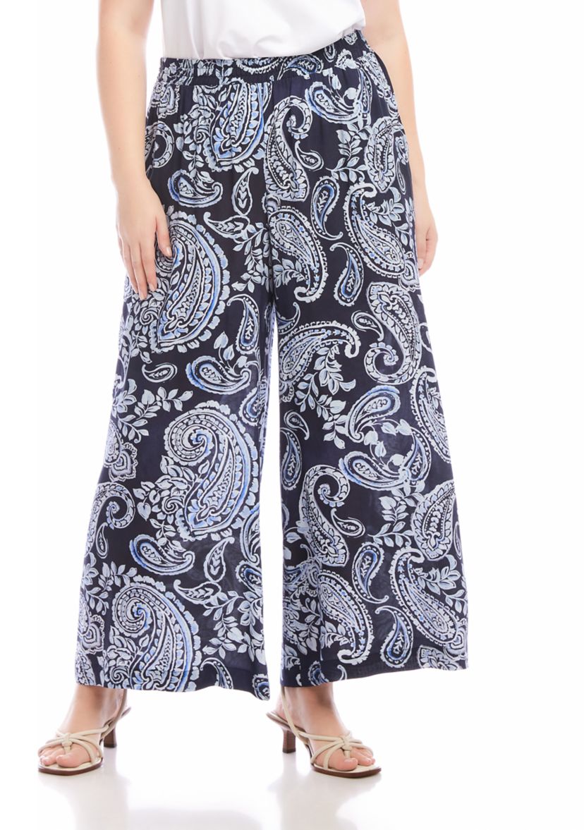 Womens Wide-Leg Pants