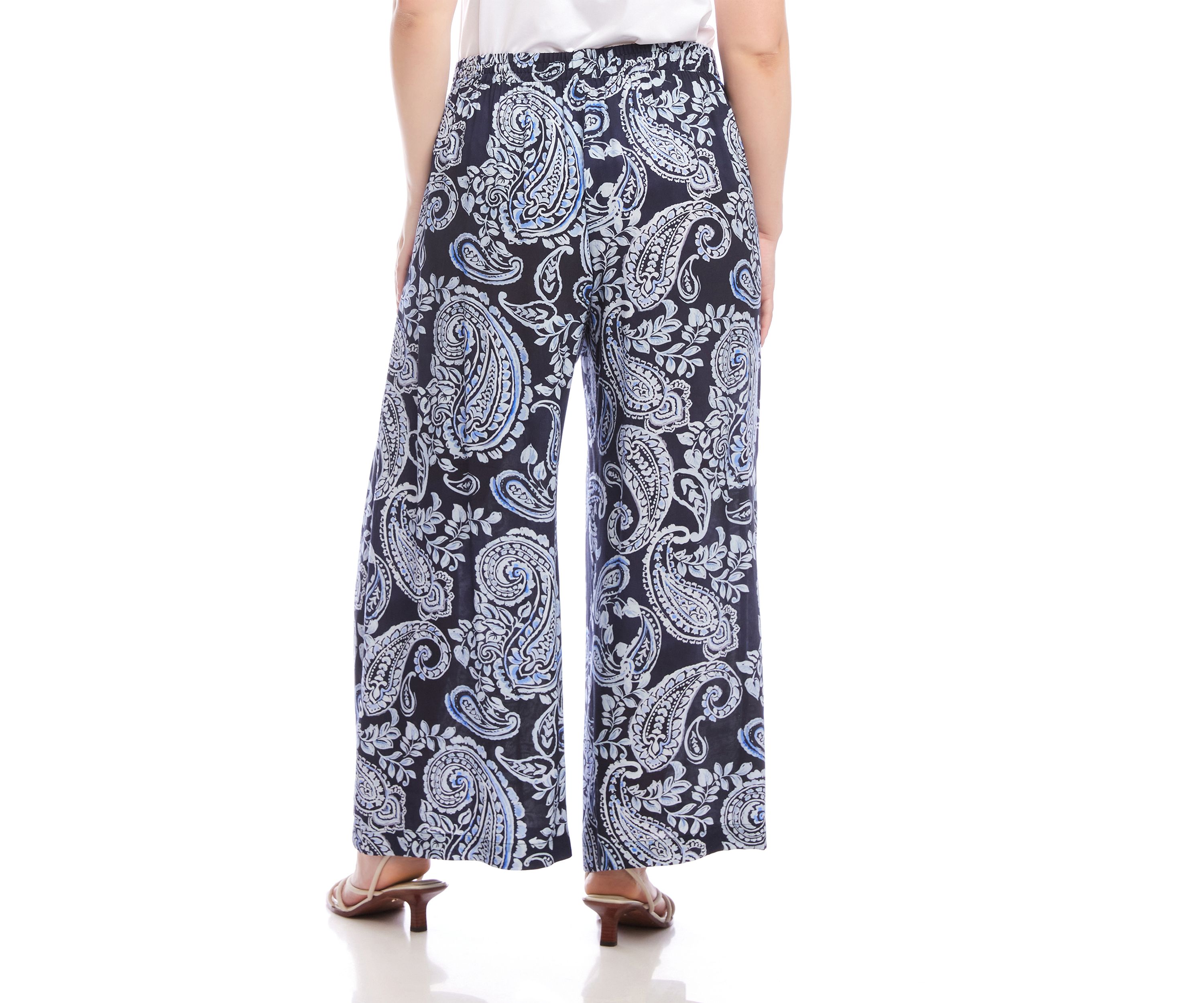 Womens Wide-Leg Pants
