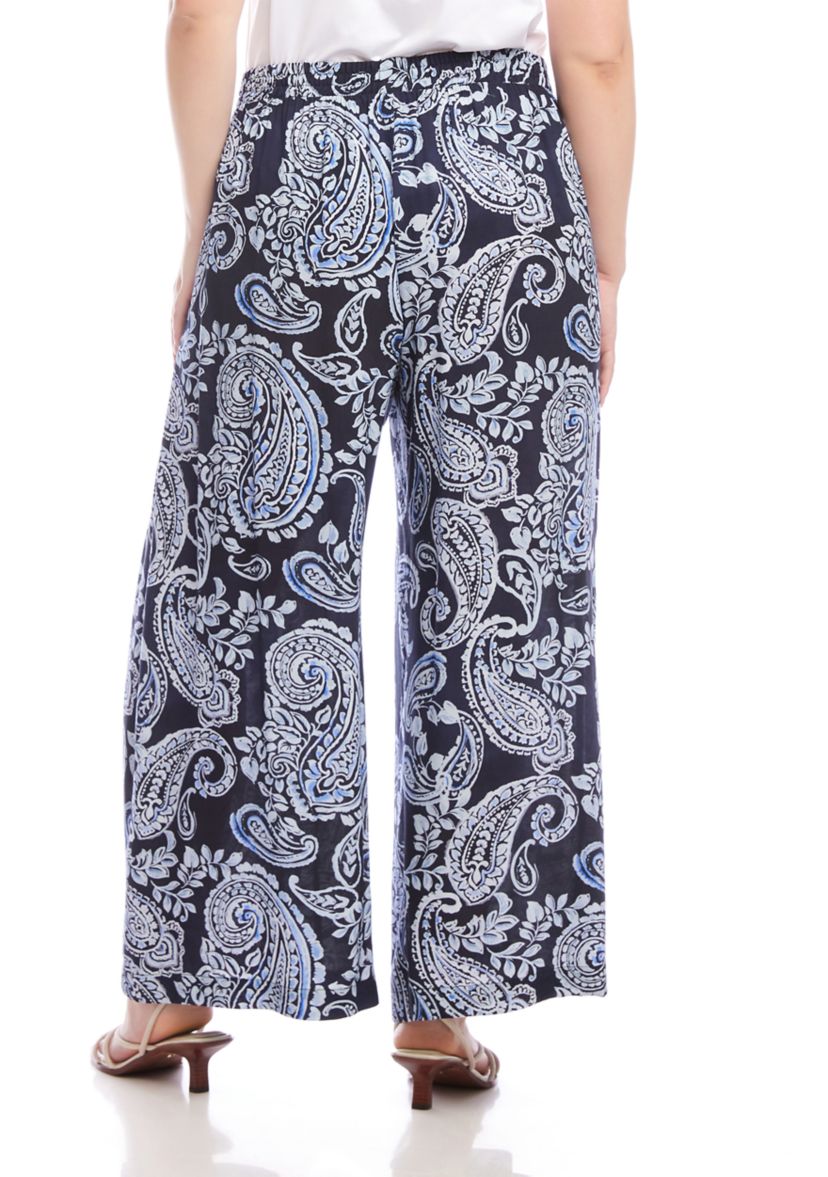 Womens Wide-Leg Pants
