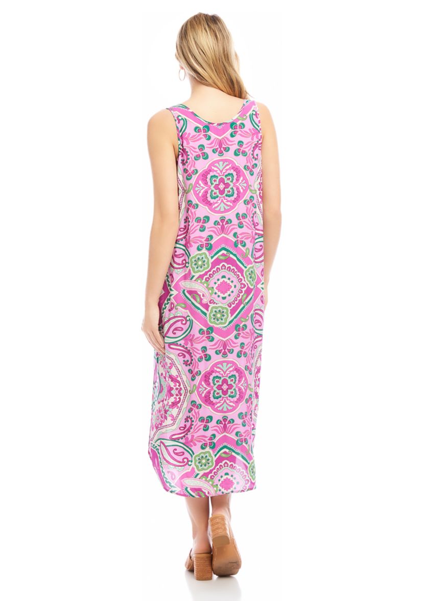 Womens Side Slit Tank Dress