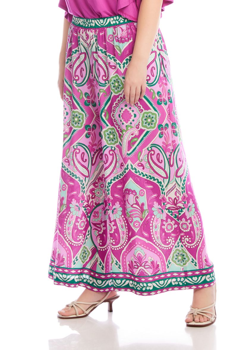 Plus Size Wide Leg Pants