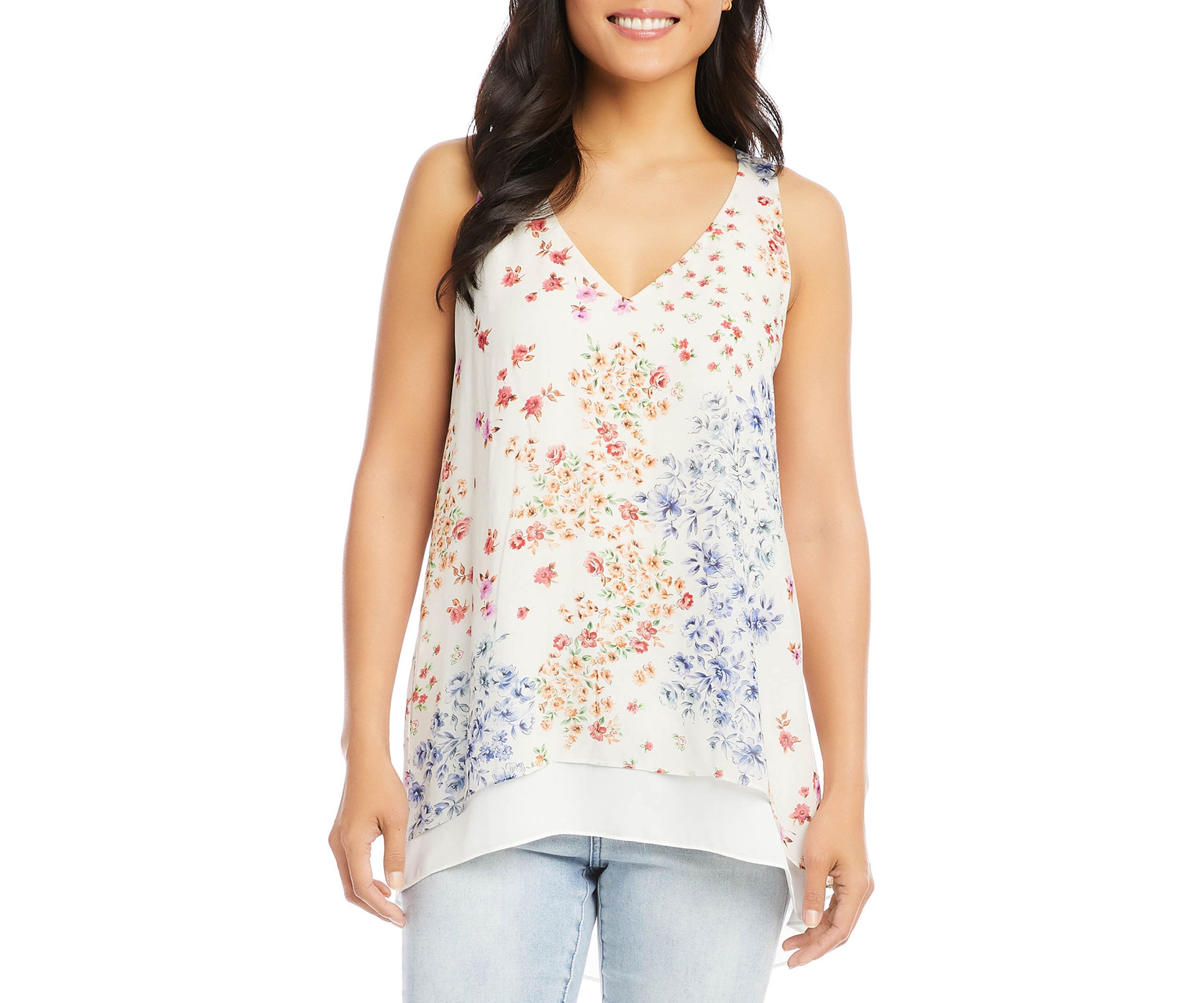 Split Back Tank Top