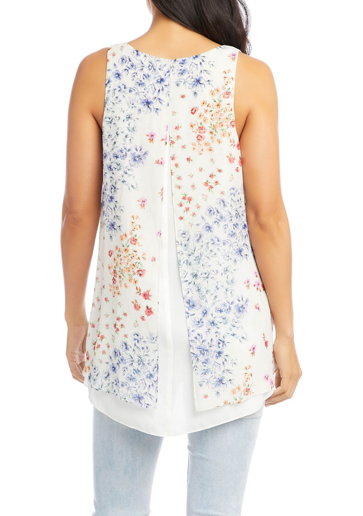 Split Back Tank Top