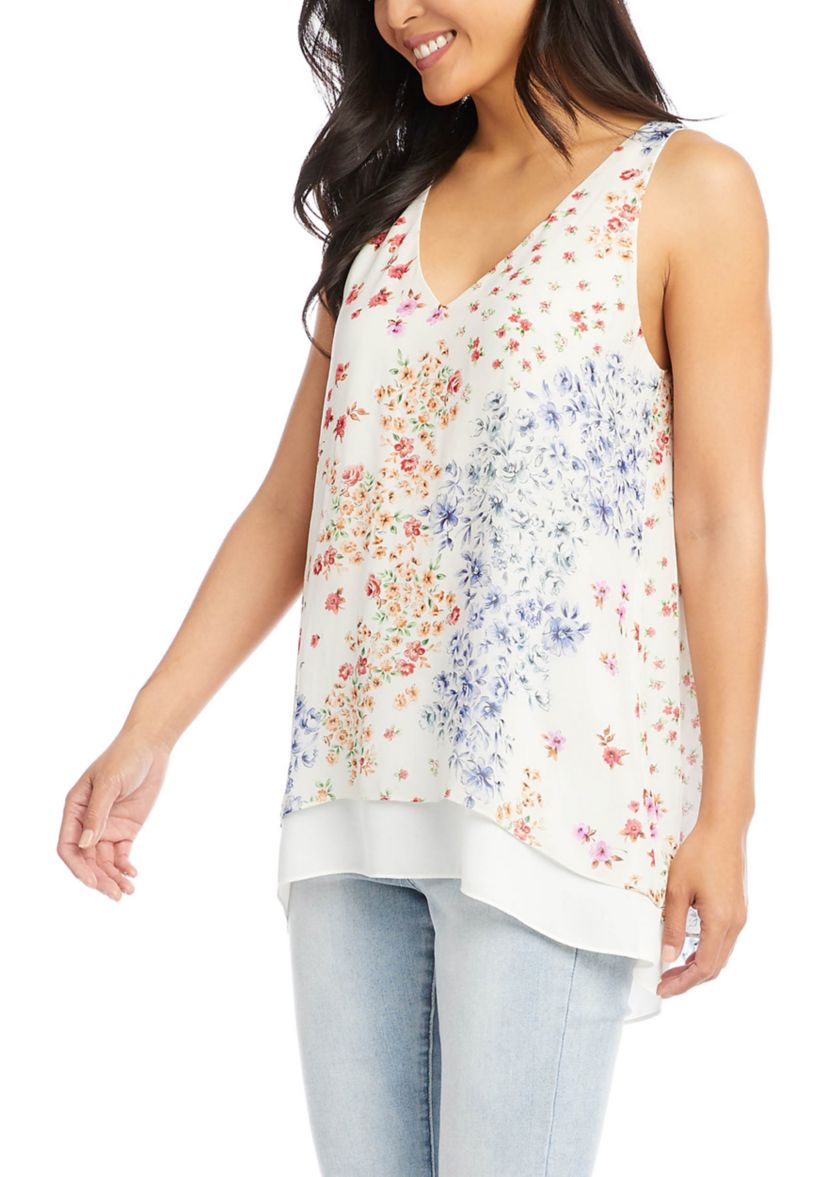 Split Back Tank Top