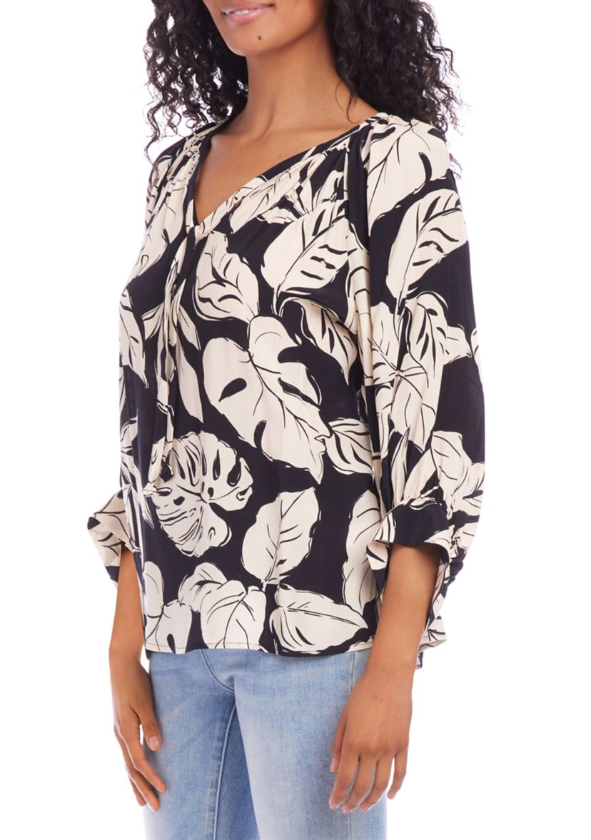 Womens Blouson Sleeve Top