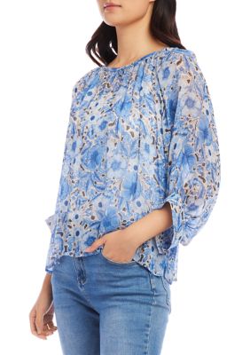 Women's Blouson Sleeve Top