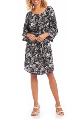 Women's Blouson Sleeve Dress