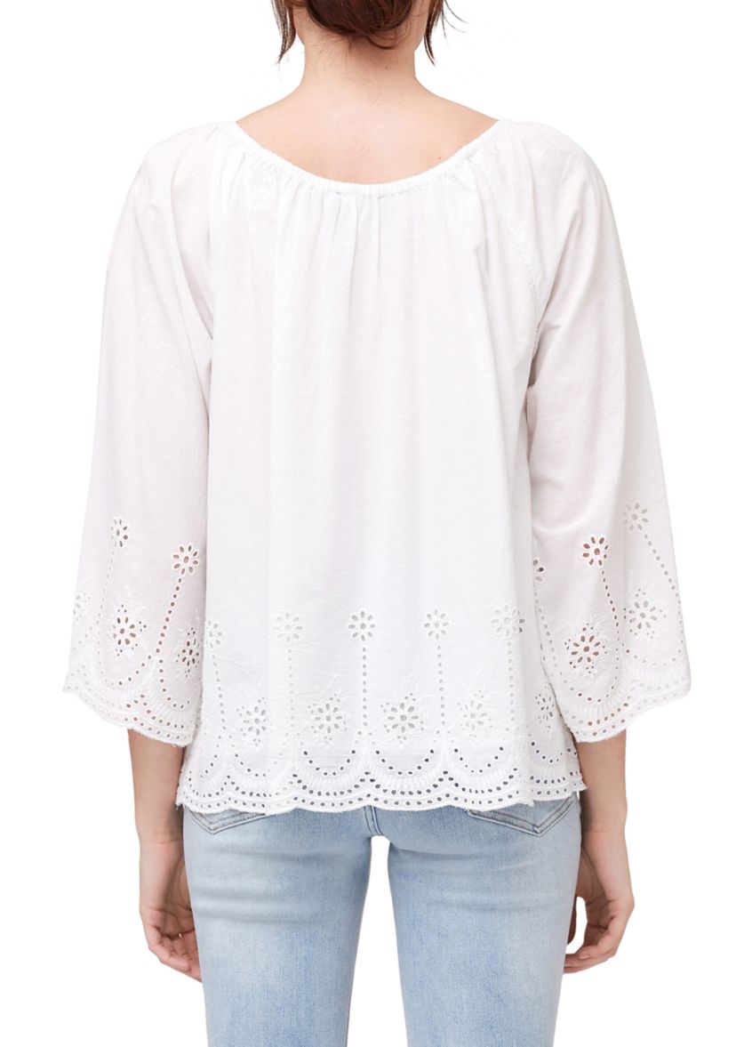 Womens Flutter Sleeve Top